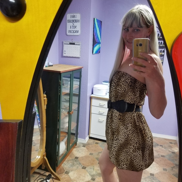 Leopard print dress - Picture 4 of 5